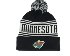 Minnesota Wild Black/Natural Pom - Fanatics