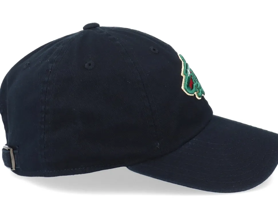 Minnesota Wild Blue Line Black Dad Cap - American Needle