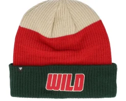 Minnesota Wild Showboat Green/Red/Natural Cuff - Fanatics