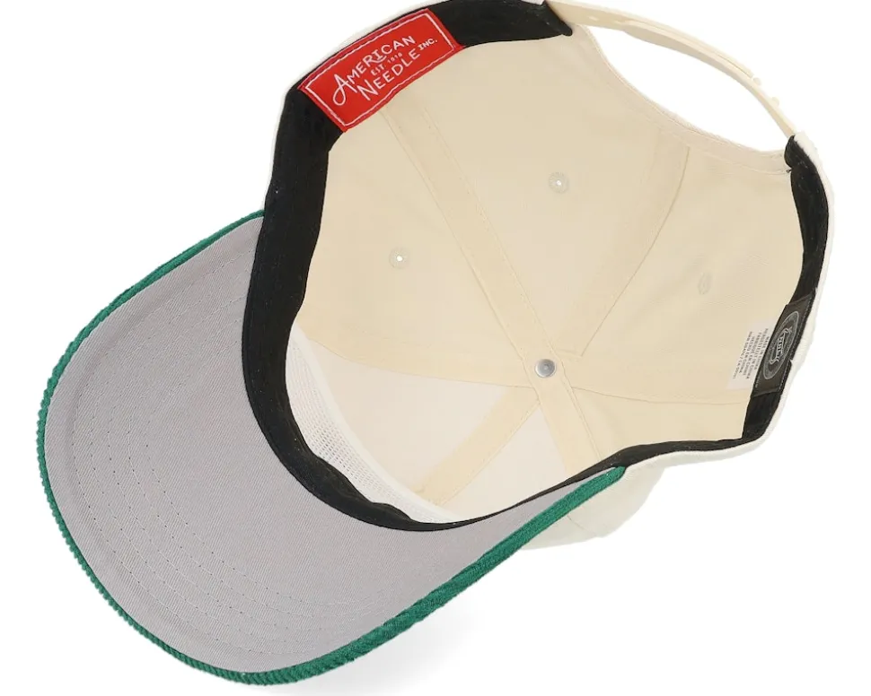 Minnesota Wild Wild Burnett Cream/Dark Green A-frame Adjustable - American Needle