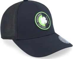 Mirror 2 Black/Black Mesh W Patch Trucker - Black Clover