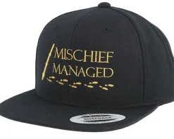 Mischief Managed Black Snapback - Scenes