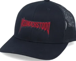 Misunderstood Black Trucker - Hatstore