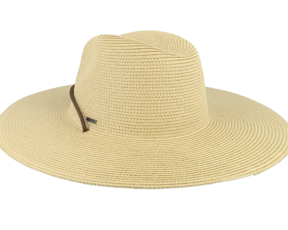 Mitch Sun Hat Tan Straw Hat - Brixton