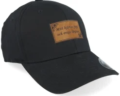 Mitt Hjärtas Fröjd & Eviga Längtan Brown Patch Black Flexfit - Scenes