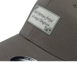 Mitt Hjärtas Fröjd & Eviga Längtan Patch Dark Grey Flexfit - Scenes