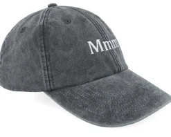 Mmm Vintage Washed Black Dad Cap - Scenes