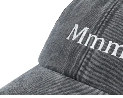 Mmm Vintage Washed Black Dad Cap - Scenes