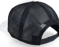 Mob Boss Velvet White/Black A-frame Trucker - Calza Pennello