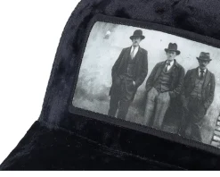 Mob Gang Patch Velvet Black A-Frame Trucker - Calza Pennello