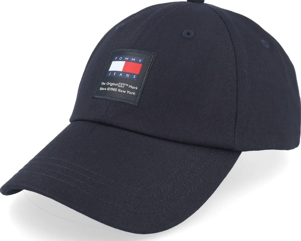 Modern Patch Cap Black Dad Cap - Tommy Hilfiger