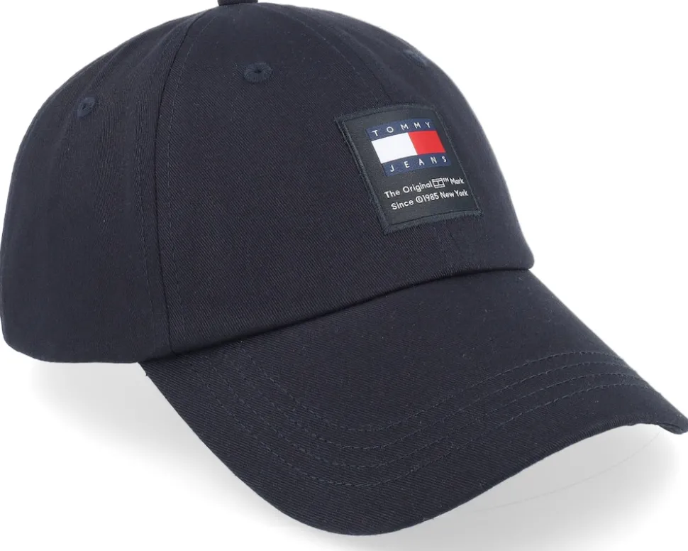Modern Patch Cap Black Dad Cap - Tommy Hilfiger