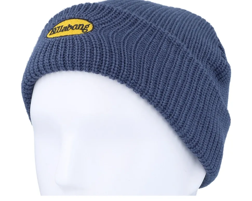 Mogul Beanie Washed Royal Cuff - Billabong