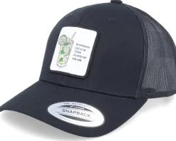 Mojito Drink Patch Black Trucker - Iconic