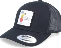 Mojito Drink Patch Black Trucker - Iconic