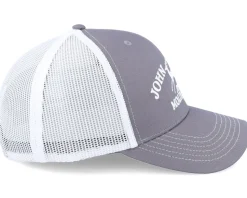 Moline 112 Cap Grey/White Trucker - John Deere