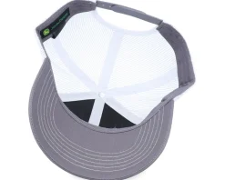 Moline 112 Cap Grey/White Trucker - John Deere