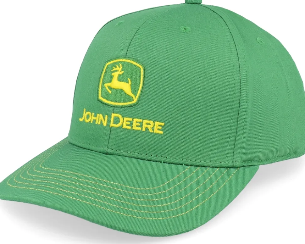 Moline 112 Green Woven Twill Green Adjustable - John Deere