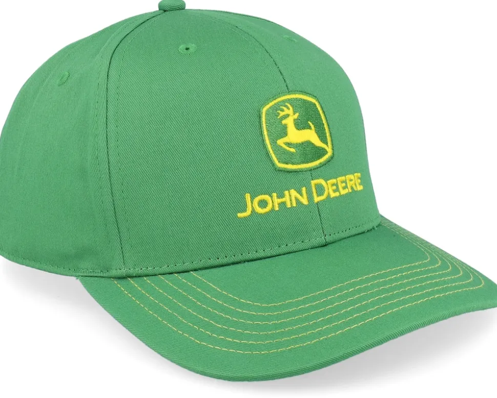 Moline 112 Green Woven Twill Green Adjustable - John Deere