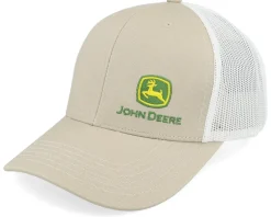 Moline 112 White/Beige Trucker - John Deere