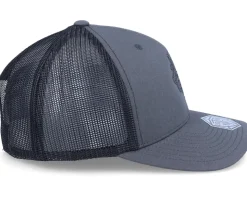 Monk Class Emblem Charcoal/Black Trucker - Critiql Hit