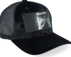 Monkey Big Patch Velvet Black Trucker - Calza Pennello