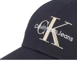 Monogram Cap Black Dad Cap - Calvin Klein