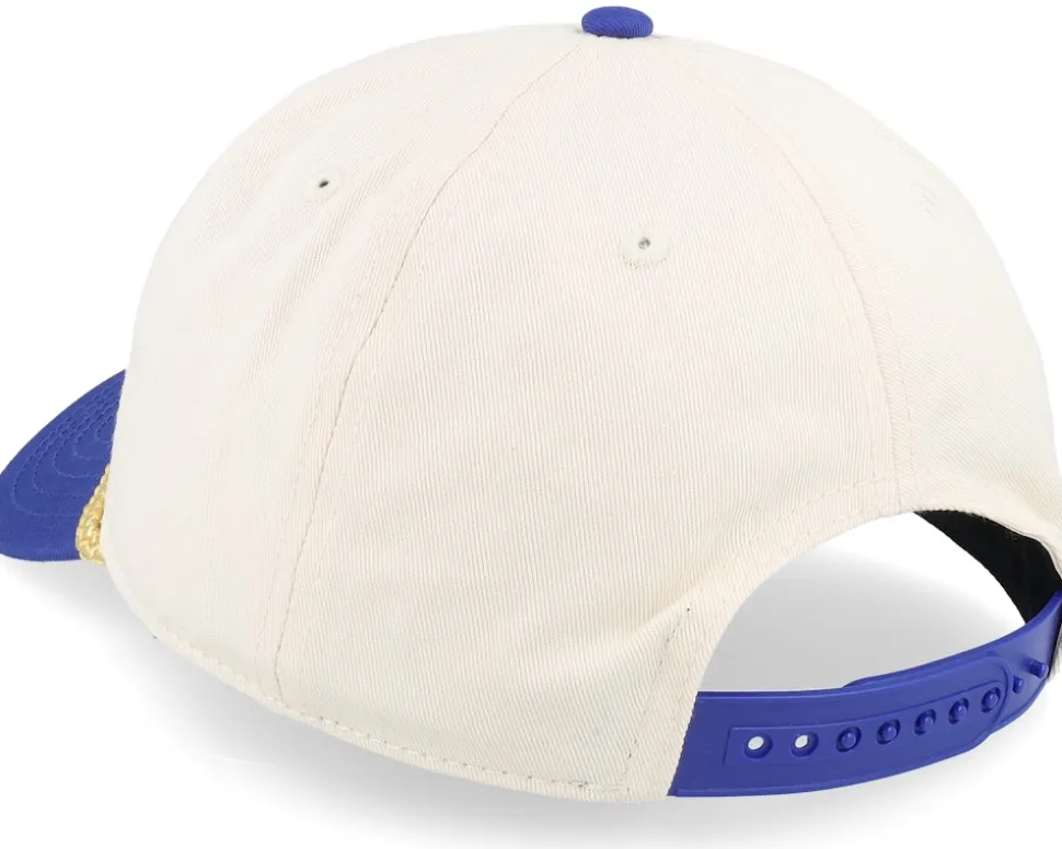 Montauk Roscoe Mesh Ivory/Royal A-Frame Adjustable - American Needle