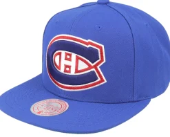 Montreal Canadiens Alternate Flip Blue Snapback - Mitchell & Ness