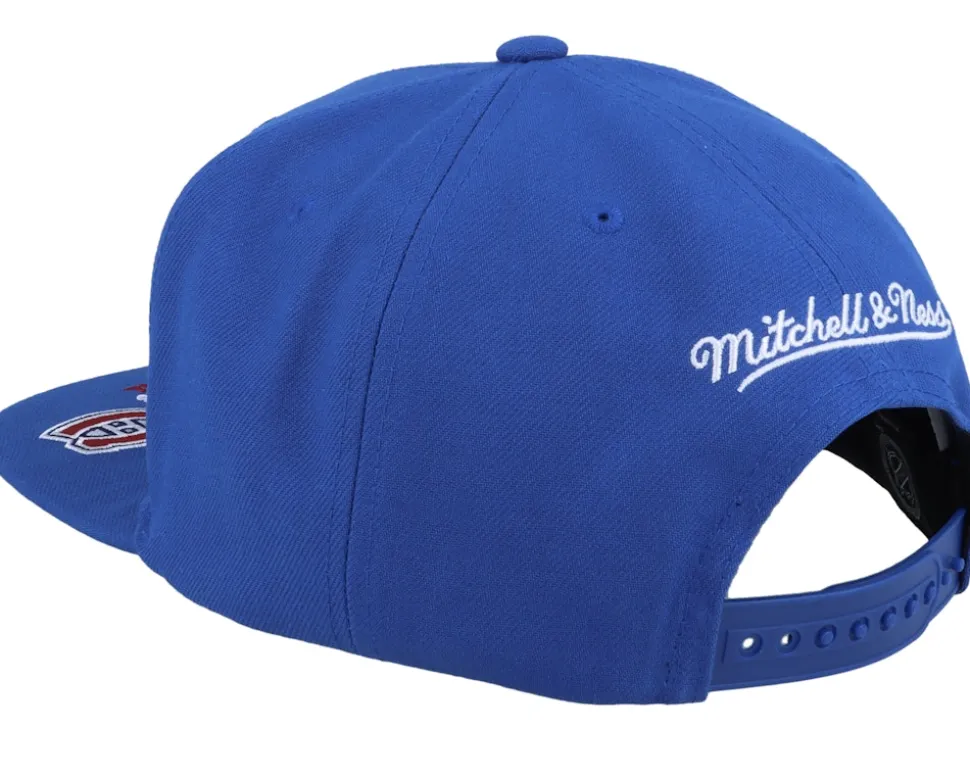 Montreal Canadiens Vintage Hat Trick Blue Snapback - Mitchell & Ness