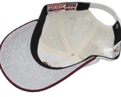 Montreal Maroons NHL Archive L Heather Grey/Maroon Dad Cap - American Needle