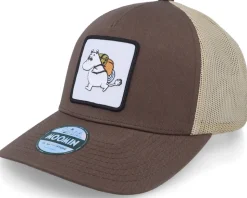 Moomin Backpacker Brown/Khaki Trucker - Moomin