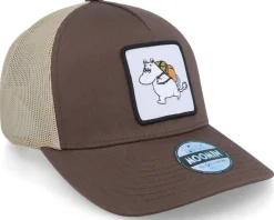 Moomin Backpacker Brown/Khaki Trucker - Moomin