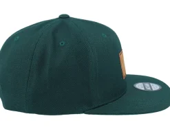 Moomin Engraved Patch Green Snapback - Moomin