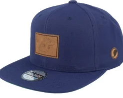 Moomin Engraved Patch Navy Snapback - Moomin