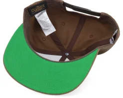 Moomin Engraved Patch Tan Brown Snapback - Moomin