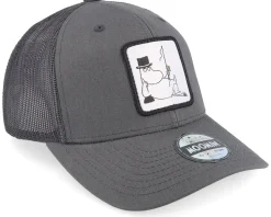 Moomin Pappa Fishing Grey Trucker - Moomin
