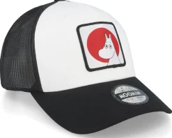 Moomin Red Patch White/Black Trucker - Moomin