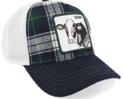 Moon Cow Luxury Moon Navy A-Frame Trucker - Goorin Bros.