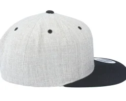 Moon Rose Mandala Heather Grey/Black Snapback - Iconic