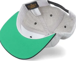 Moon Rose Mandala Heather Grey/Black Snapback - Iconic