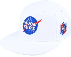 Moon Shot Covert 19th Hole Golf White Snapback - American Needle