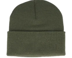 Moss Green Cuff Blank Beanie - Beechfield