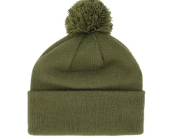 Moss Green Pom Blank Beanie - Beechfield