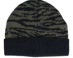 Motif Beanie Zebra Olive Night Cuff - DC