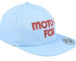 Moto X Light Blue Dad Cap - Fox
