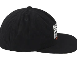 Motorways Black Corduroy Snapback - Brixton