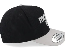Moto-x Corduroy Hat Black/Grey A-Frame - Fox