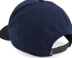 Moto-x Corduroy Hat Midnight A-Frame Adjustable - Fox