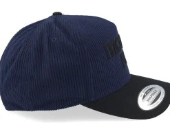 Moto-x Corduroy Hat Midnight A-Frame Adjustable - Fox